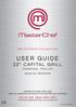 USER GUIDE 22 CAPITAL GRILL