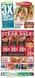 Just in time for Valentine s Day... STEAK SALE!