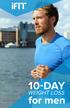 WEIGHT LOSS 10-DAY. for men