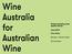 Global sparkling wine market trends. June Peter Bailey. Manager - Market Insights. Wine Australia