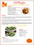 Fall Recipes. Cranberry Walnut Chicken Salad. Honey Mustard Chicken and Apples. Ingredients. Directions. Ingredients. Directions