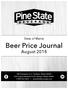 State of Maine. Beer Price Journal. August 2018