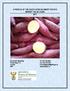 A PROFILE OF THE SOUTH AFRICAN SWEET POTATO MARKET VALUE CHAIN 2017
