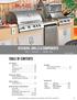 Kitchens, grills & Components