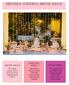 Fiestasol wedding menus 2014/15