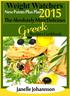 Weight Watchers 2015 New Points Plus Plan. Greek Recipes Cookbook