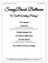 50 Sunnybrook Rd. Pottstown, PA A Swell Wedding Package. 5 Hour Reception