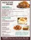 menu HOLIDAY Better Food Better Service Better Value Sendiksfinefoods.com W. Capitol Drive, Brookfield, WI