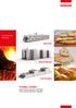 THE BAKER S CROWN SDD EOS MDI STRATOS SDI PHAROS TUNNEL OVENS INDUSTRIAL BAKING SYSTEMS FOR A WIDE PRODUCT RANGE