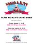 TEAM PACKET & ENTRY FORM