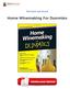 Download Home Winemaking For Dummies Kindle