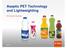 Aseptic PET Technology and Lightweighting