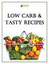 Low Carb & Tasty Recipes