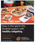 Hey, OSU fans! Stay in the game this football season with healthy tailgating.
