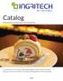 Catalog Intermediate raw materials for the food industry
