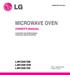 MICROWAVE OVEN OWNER S MANUAL LMV2061SB LMV2061SW LMV2061SS. website:  PLEASE READ THIS OWNER S MANUAL THOROUGHLY BEFORE OPERATING.
