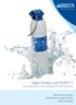 Water filtration with PURITY C. The new generation of filter cartridges with PURITY technology