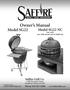 Owner s Manual. Model SG22. Model SG22 NC. Saffire Grill Co. (no cart) use with wood cart or built-ins. Phone Eleventh Street