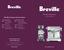 The Dynamic Duo. Breville Customer Service Centre.     Instruction Booklet