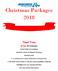 Christmas Packages 2018