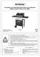 Assembly and Operating Instructions for Outback Meteor Select 3 Burner Gas BBQ