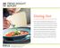 Dining Out TREND INSIGHT REPORT. 5 Trends to Translate to the Grocery Aisle