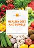 HEALTHY DIET AND BOWELS