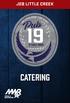 JEB LITTLE CREEK CATERING. Pub 19 at Eagle Haven Catering 1