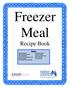 Freezer Meal. Recipe Book. Meals: Spicy Pulled Pork Marinade