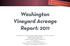 Washington Vineyard Acreage Report: 2011