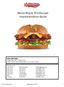 Bacon Angus Thickburger Implementation Guide