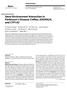 Gene-Environment Interaction in Parkinson s Disease: Coffee, ADORA2A, and CYP1A2