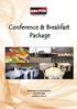 Conference & Breakfast Package