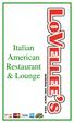 Italian American Restaurant & Lounge