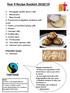 Year 9 Recipe Booklet 2018/19