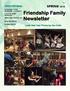 Friendship Family Newsletter