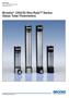 Brooks 1250/55 Sho-Rate TM Series Glass Tube Flowmeters