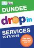 DUNDEE. dr p in SERVICES 2017/2018. Free food, advice and support