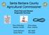 Santa Barbara County Agricultural Commissioner