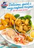 Delicious, quick & easy seafood recipes. for the whole family!