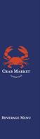 Crab Market Signature Cocktails