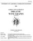 UNIVERSITY OF CALIFORNIA COOPERATIVE EXTENSION SAMPLE COSTS TO PRODUCE ORGANIC WINE GRAPES CHARDONNAY