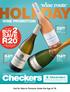 R20 SAVE VE2 BUY WINE PROMOTION. Not for Sale to Persons Under the Age of 18. better and better SEE INSIDE. Warwick The First Lady Rosé