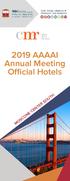 2019 AAAAI Annual Meeting Official Hotels
