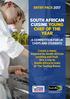 SOUTH AFRICAN CUISINE YOUNG CHEF OF THE YEAR