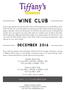 Wine Club. December 2016