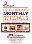 OCTOBER 2018 MONTHLY SPECIALS INCLUDING CANDY, GROCERY & TOBACCO