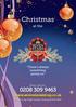 Christmas at the. There s always something going on. Reservations: Foots Cray High Street, Sidcup DA14 5HJ