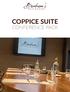 COPPICE SUITE CONFERENCE PACK