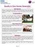 Quality in Care Homes Newsletter